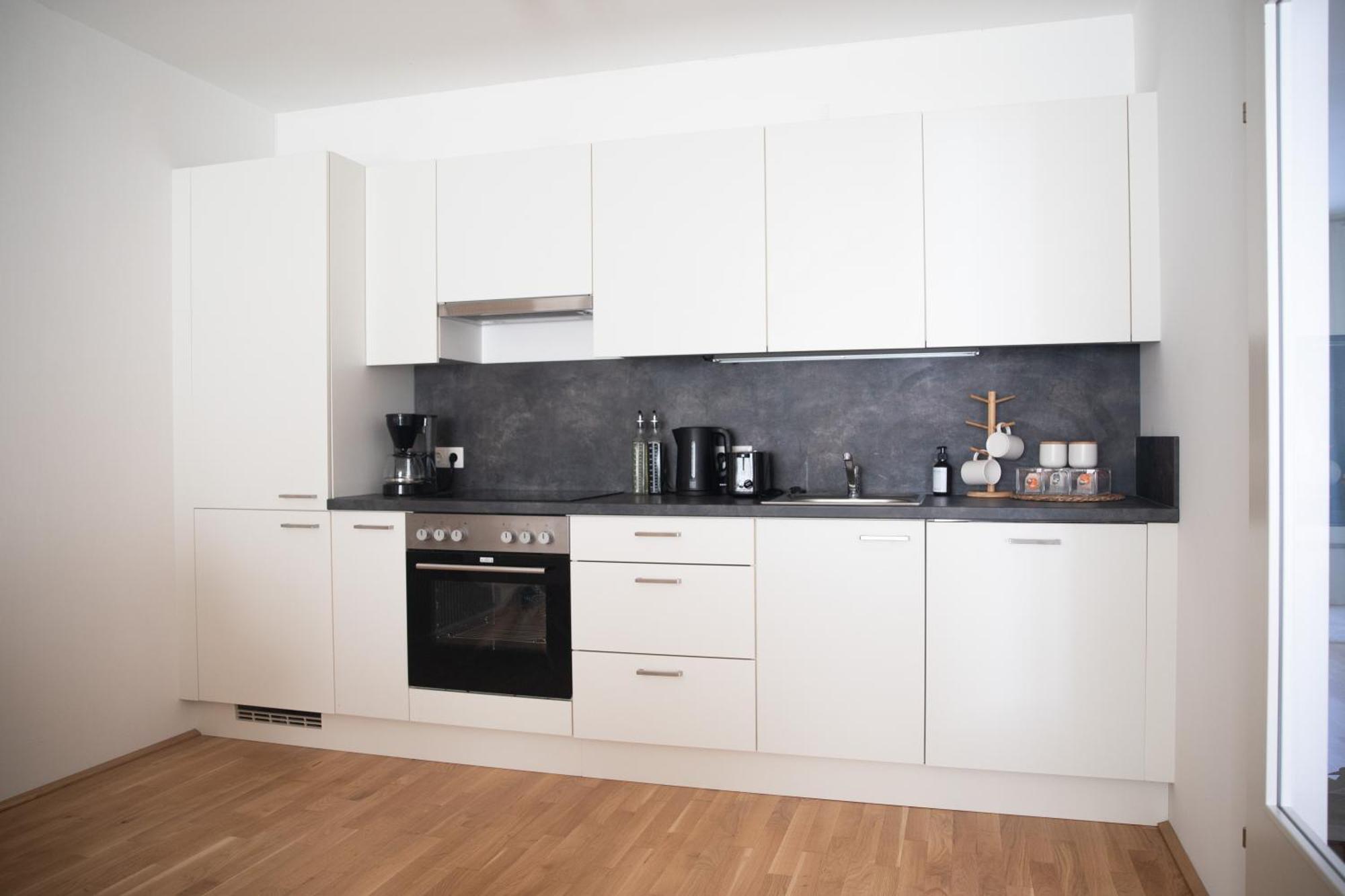 Stylish - 3 Min To U1 Kagraner Platz Apartament *